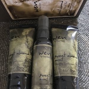 Wen Sweet Almond Mint Travel Kit